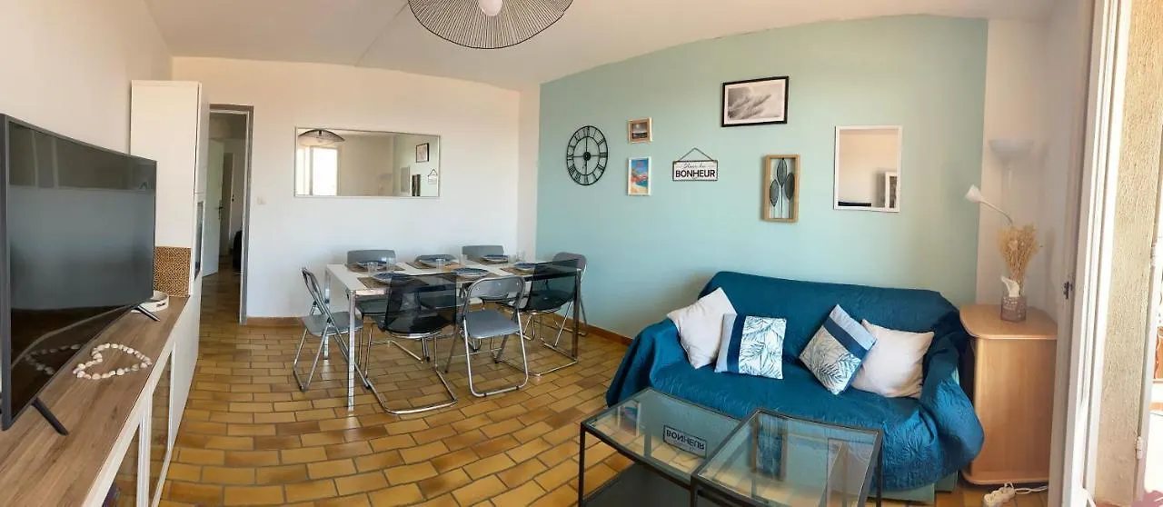 Cap Sud 83 Appart Vue Mer 200M Plages Hyères Apartamento